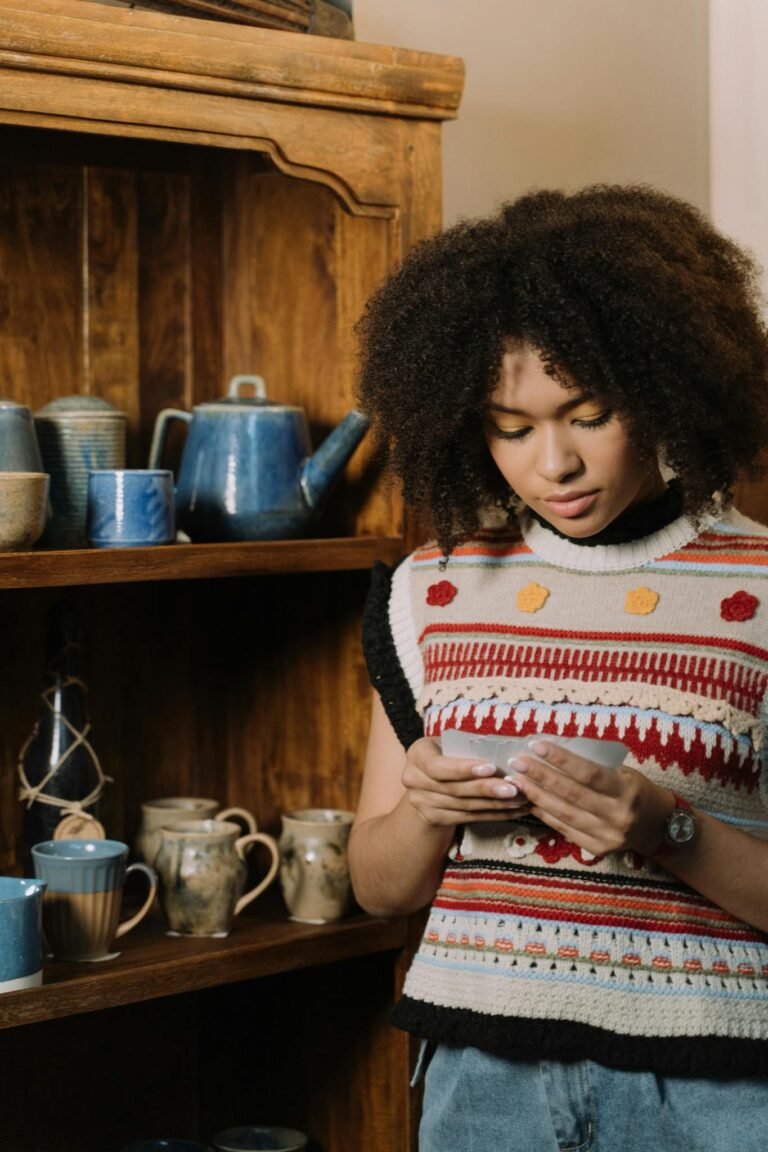 A Woman with Afro Hair